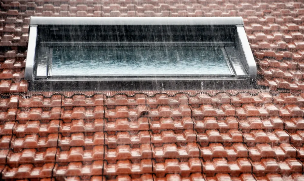 vélux pluie